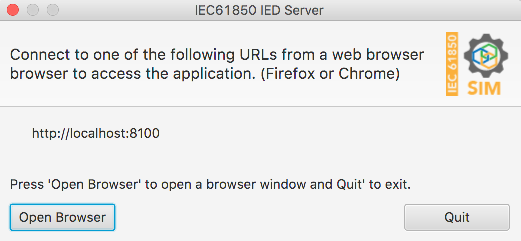 IEDSim Info Dialog