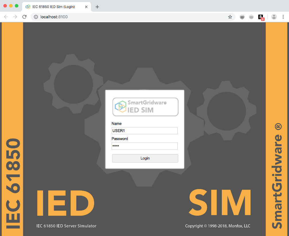 IEDSim Login