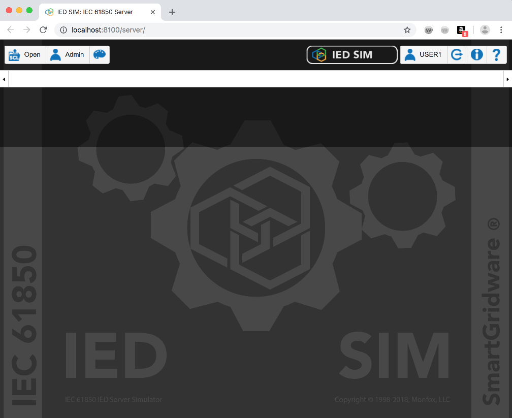 IEDSim Main Windows
