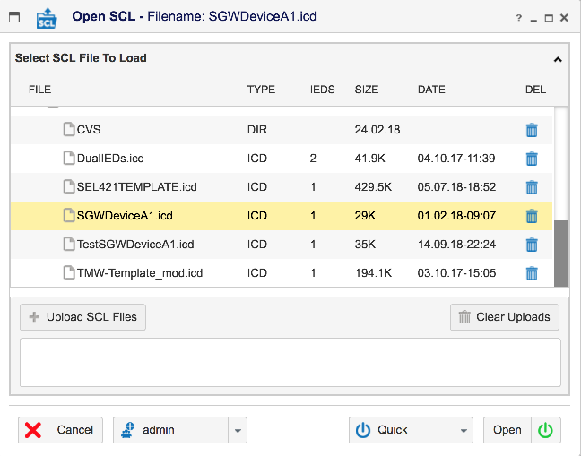 IEDSim OpenSCL
