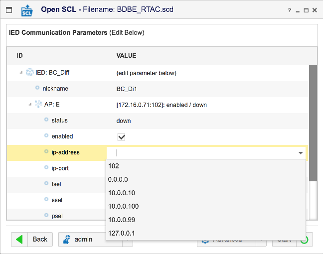 OpenSCL Advanced Config